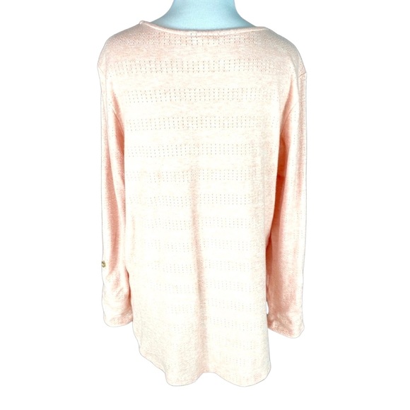 Anthro | Akemi + Kim Oversized Scoop Neck Top - Picture 4 of 6